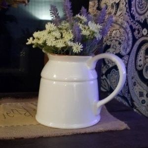 pitcher vase farmhouse ceramic brand sorry sold